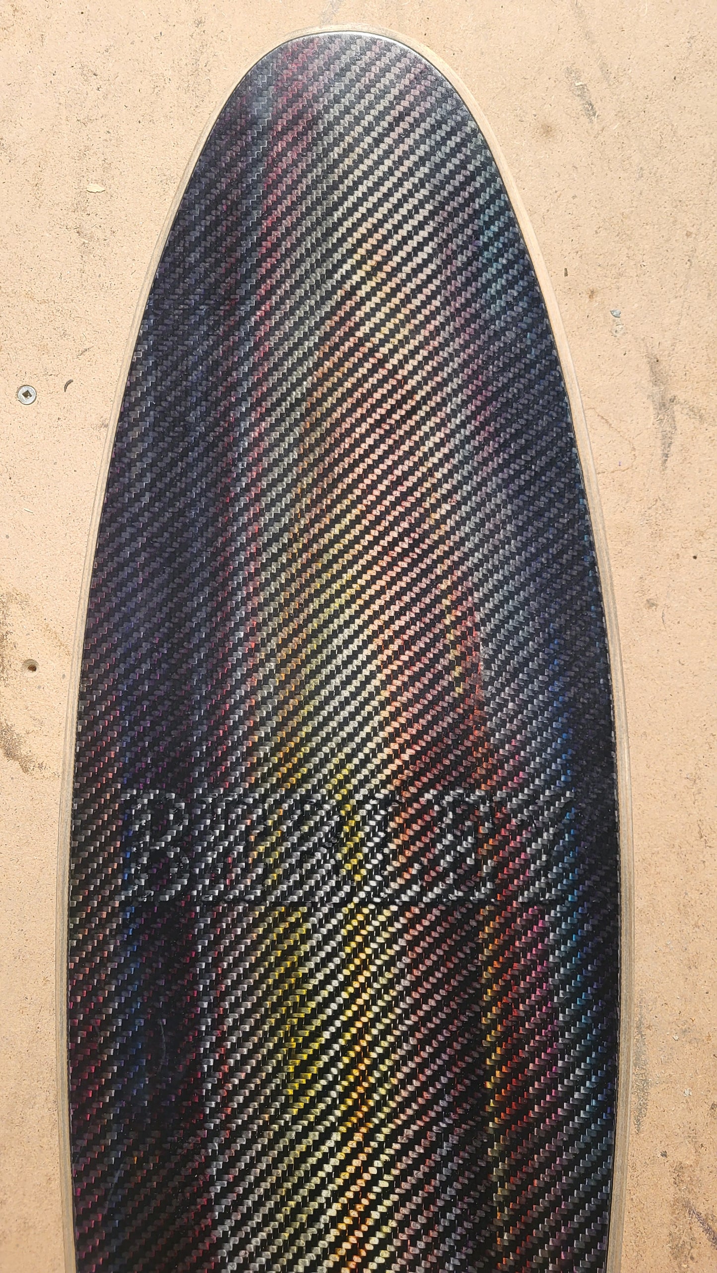 COMPLETE DELUX CARBON 155cm SnowSkate POWDERSKI ***Free Shipping in Canada***