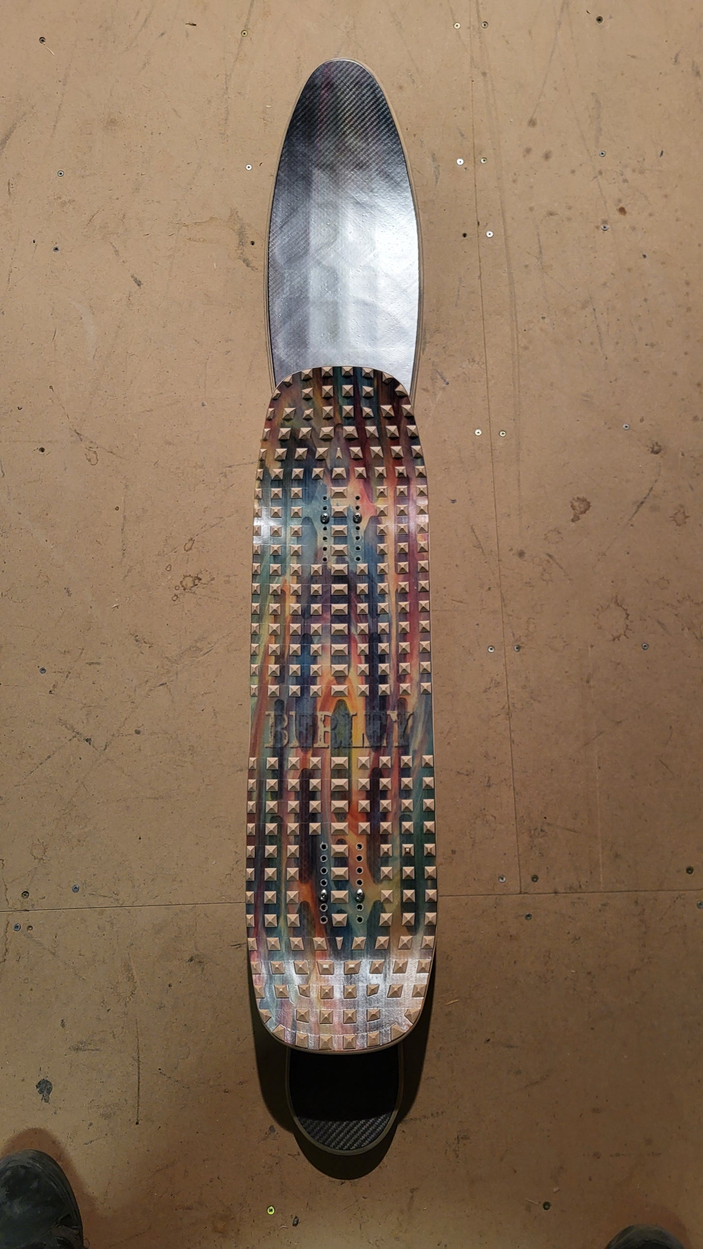 COMPLETE DELUX CARBON 155cm SnowSkate POWDERSKI ***Free Shipping in Canada***
