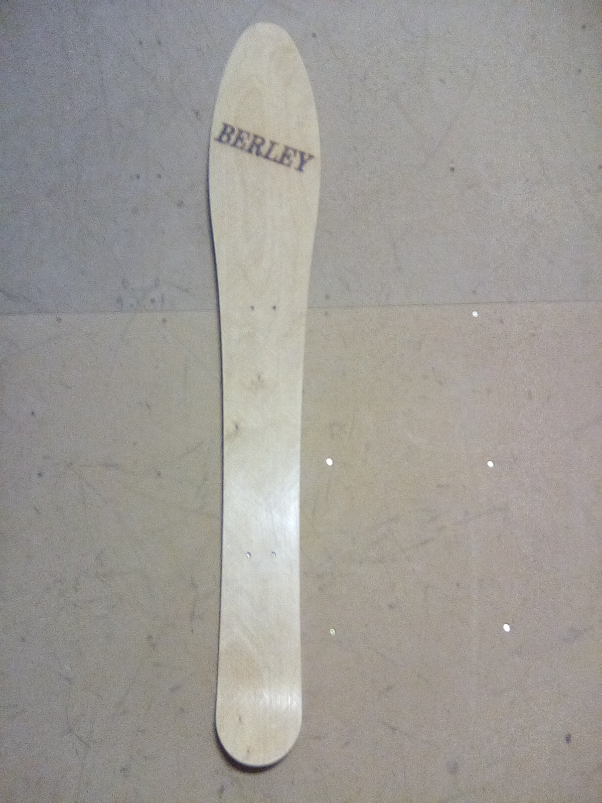 155cm SnowSkate POWDERSKI base model wood finish ***Free Shipping in Canada***