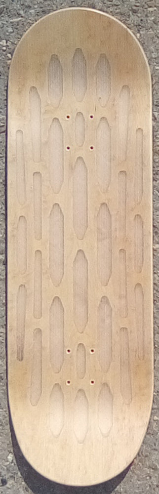 10" Berley Skate Hollowtech STRAIGHT EGG street deck *FREE SHIPPING CANADA*