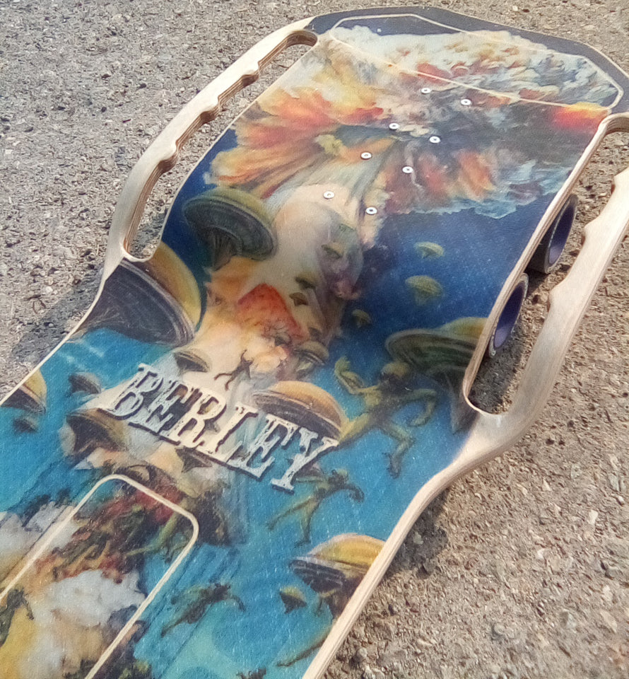 Berley Skate STREET LUGE deck with Hollowtech *FREE SHIPPING CANADA*